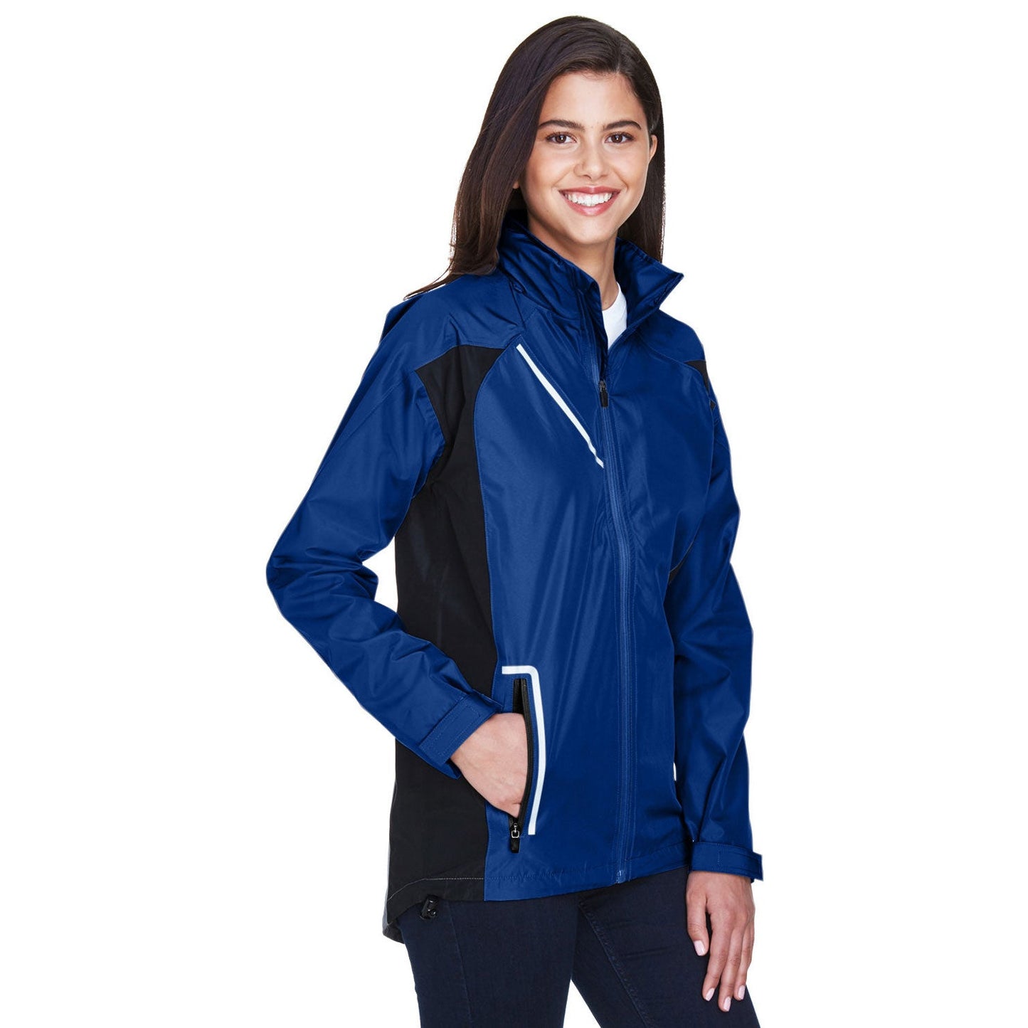 Black Waterproof Jacket - Team 365 - Stylish Design