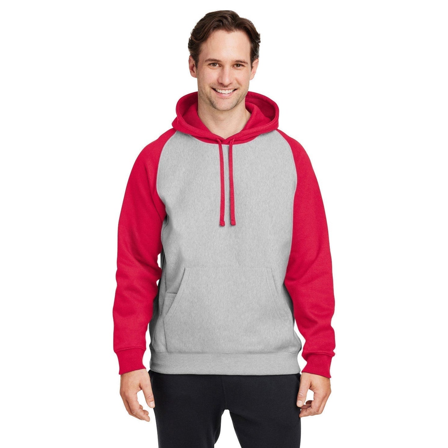 Athletic Heather Sweatshirt - Team 365 - Heavyweight Fleece