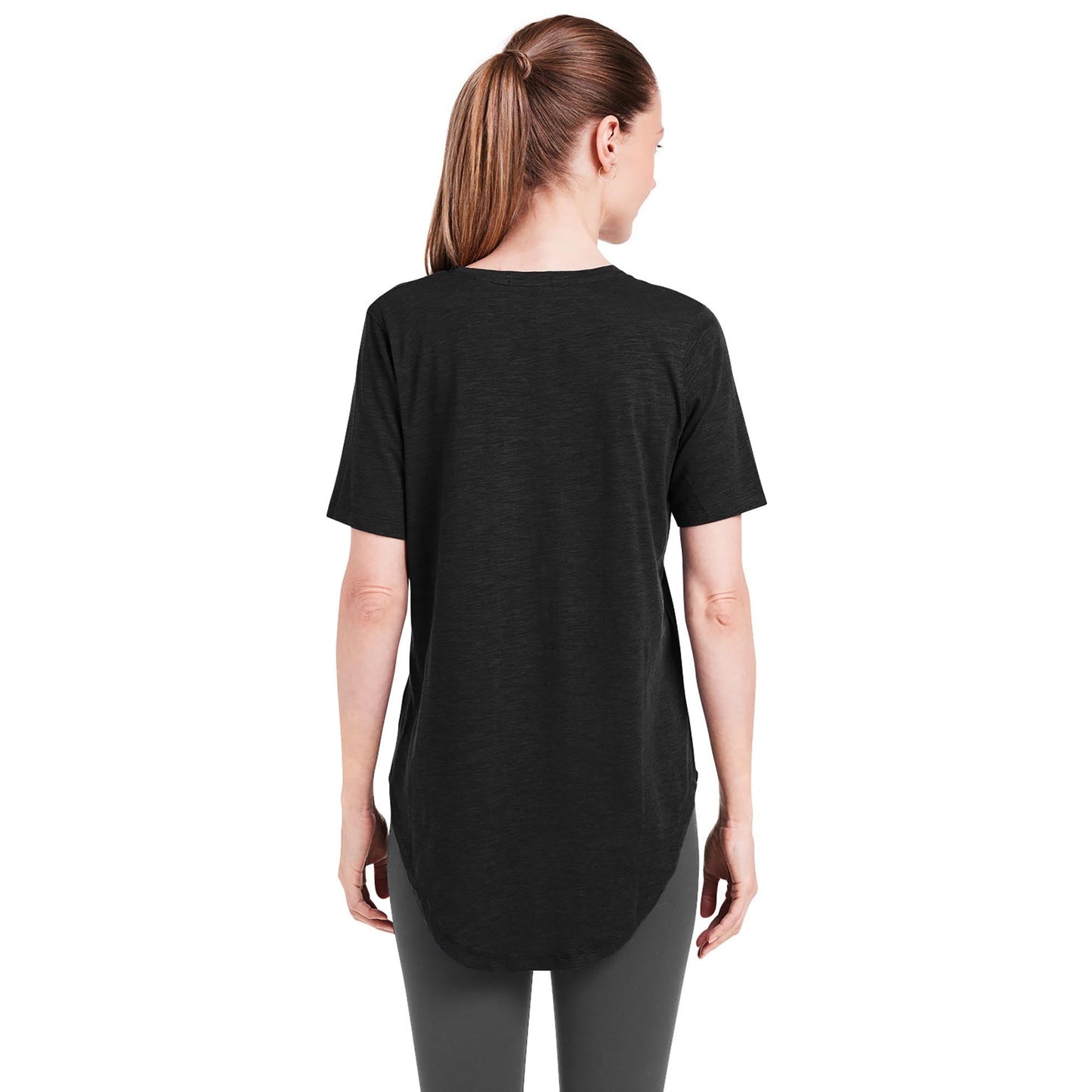 Black Longline T-Shirt - Tasc - Comfortable Style