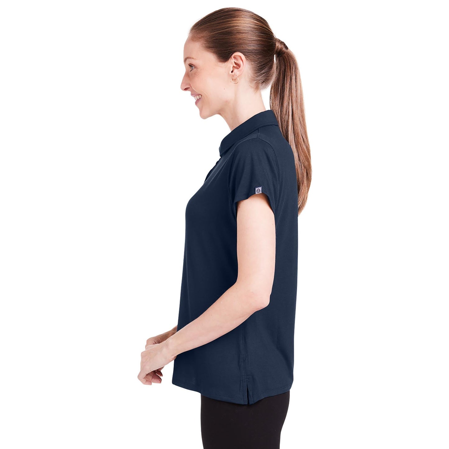 Black Heather Polo Shirt - Tasc - Lightweight Design