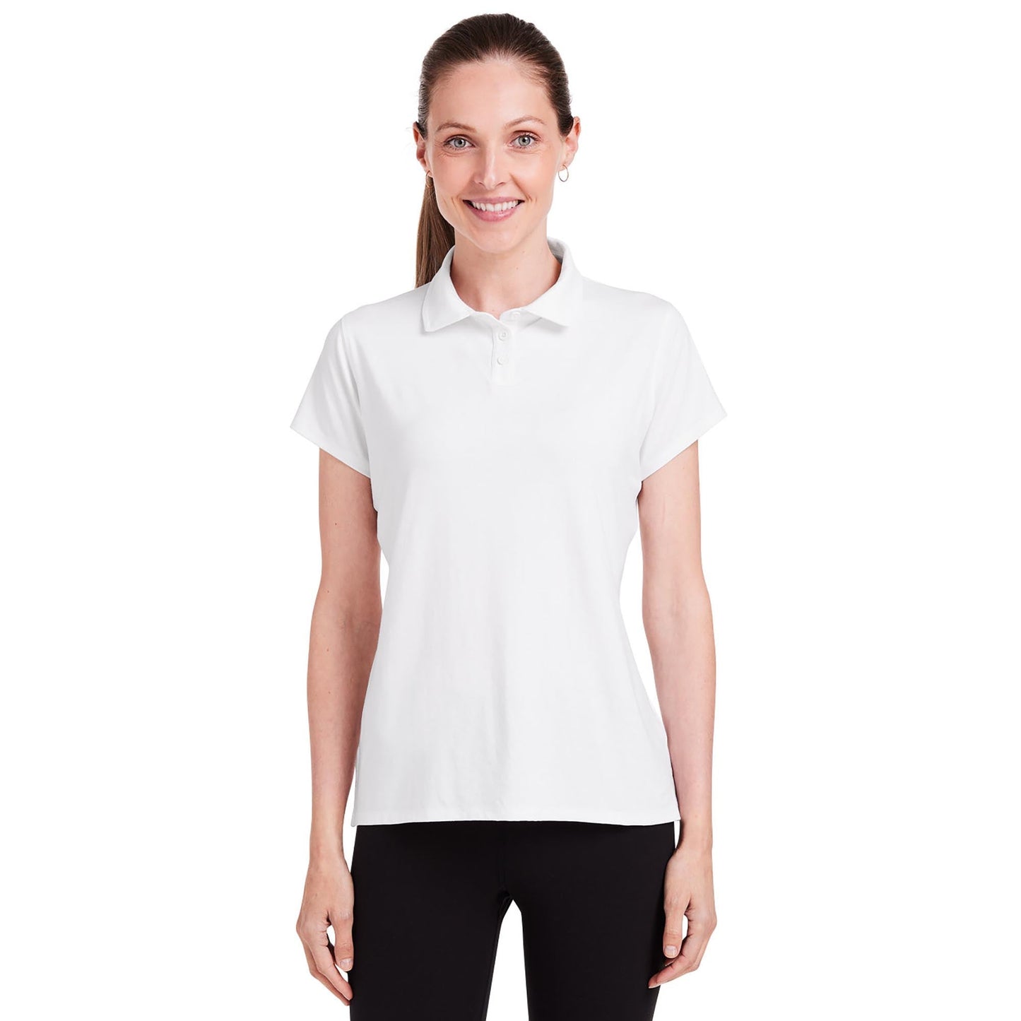Black Heather Polo Shirt - Tasc - Lightweight Design