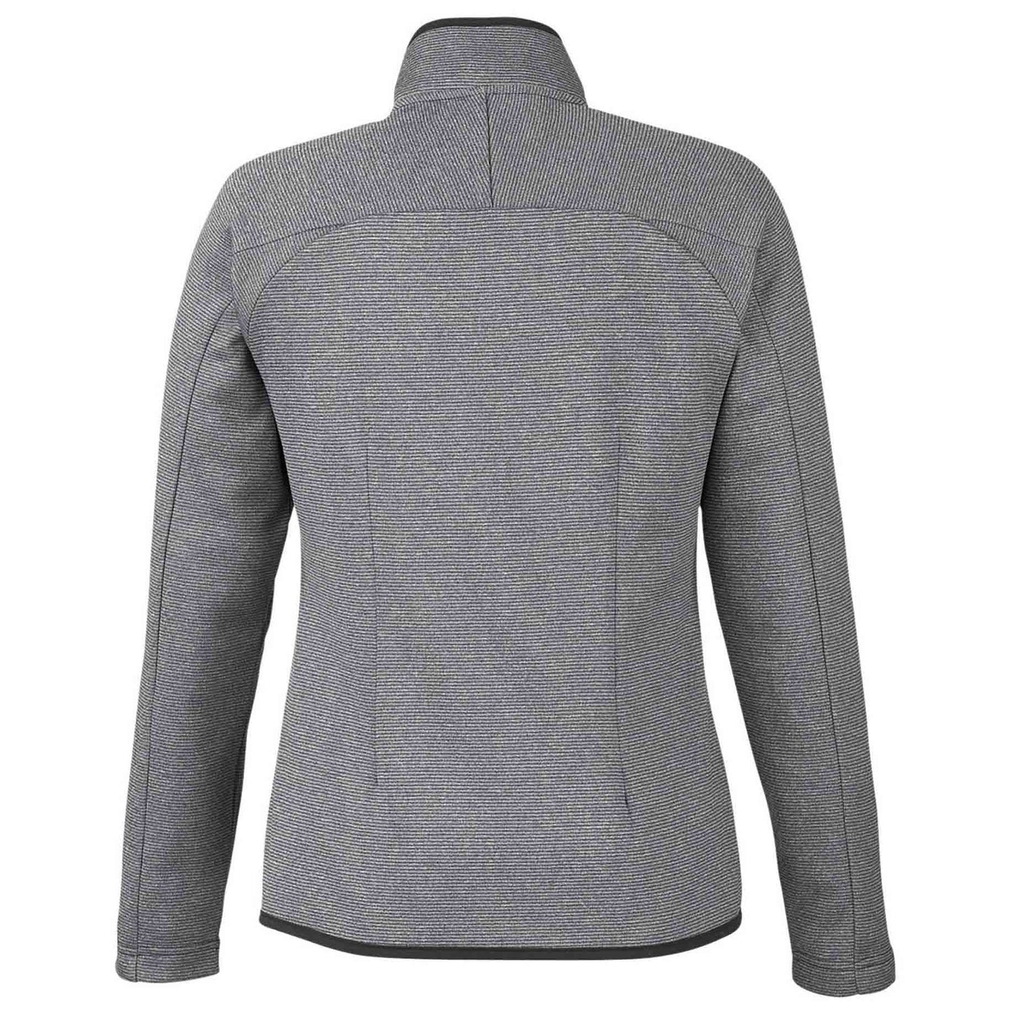 Black/White Jackets - Core 365 - Heathered Stripe Design