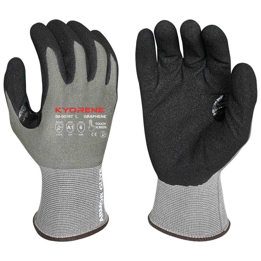 Reinforced Thumb String Knit Gloves | Armor Guys | 00-001Rt Kyorene A1 Microfoam Nitrile Coated