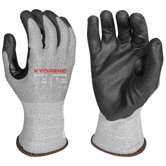 Gray Durable String Knit Gloves - Armor Guys - Touchscreen Friendly