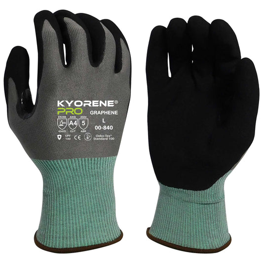 Gray String Knit Gloves - Armor Guys - Durable Grip