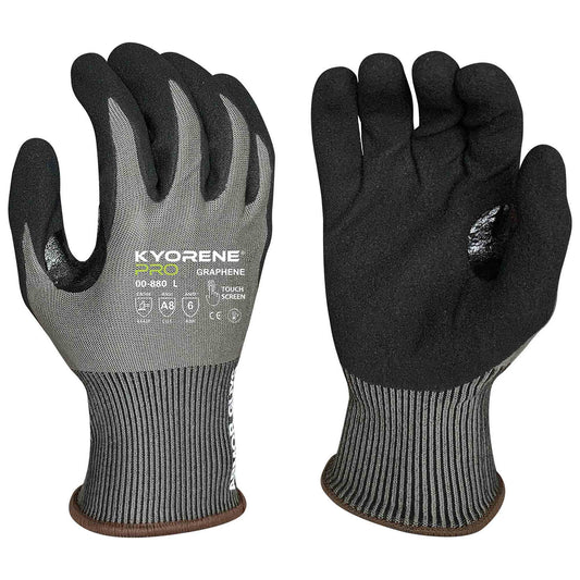 Gray String Knit Gloves - Armor Guys - Durable Design