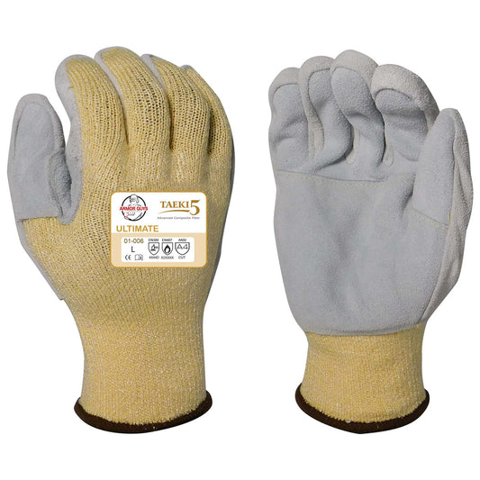 Thumb Crotch String Knit Gloves - Armor Guys - Heat Resistant