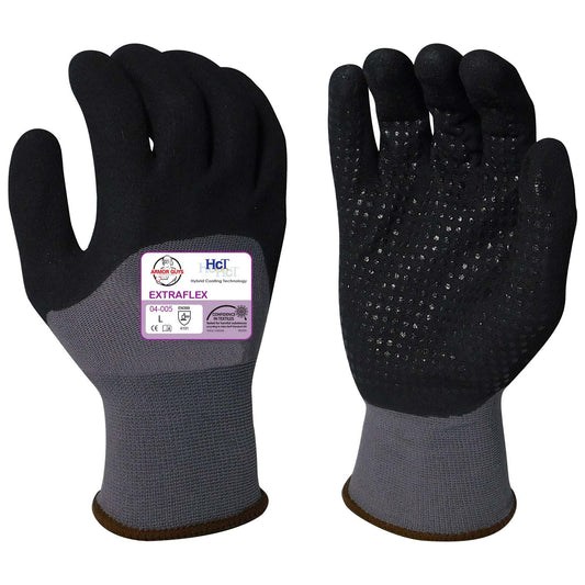 Gray Durable String Knit Gloves - Armor Guys - Comfort Fit