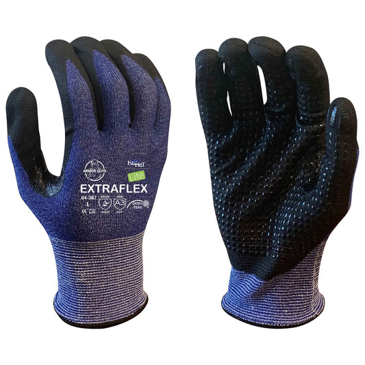 Blue Durable String Knit Gloves - Armor Guys - Cut Resistant