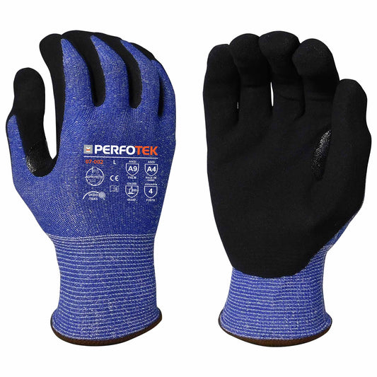 Blue String Knit Gloves - Armor Guys - Cut Resistant