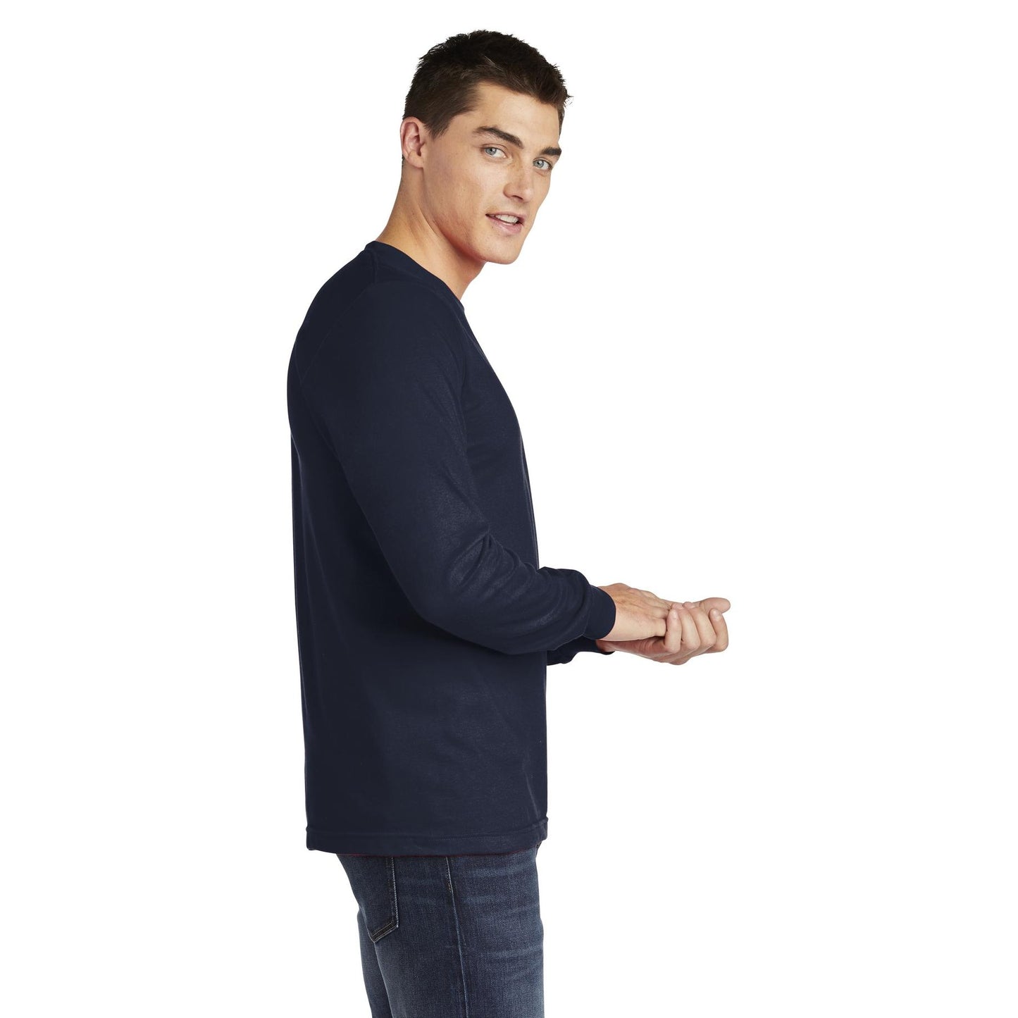 Black Long Sleeve T-Shirt - American Apparel - Soft Fabric