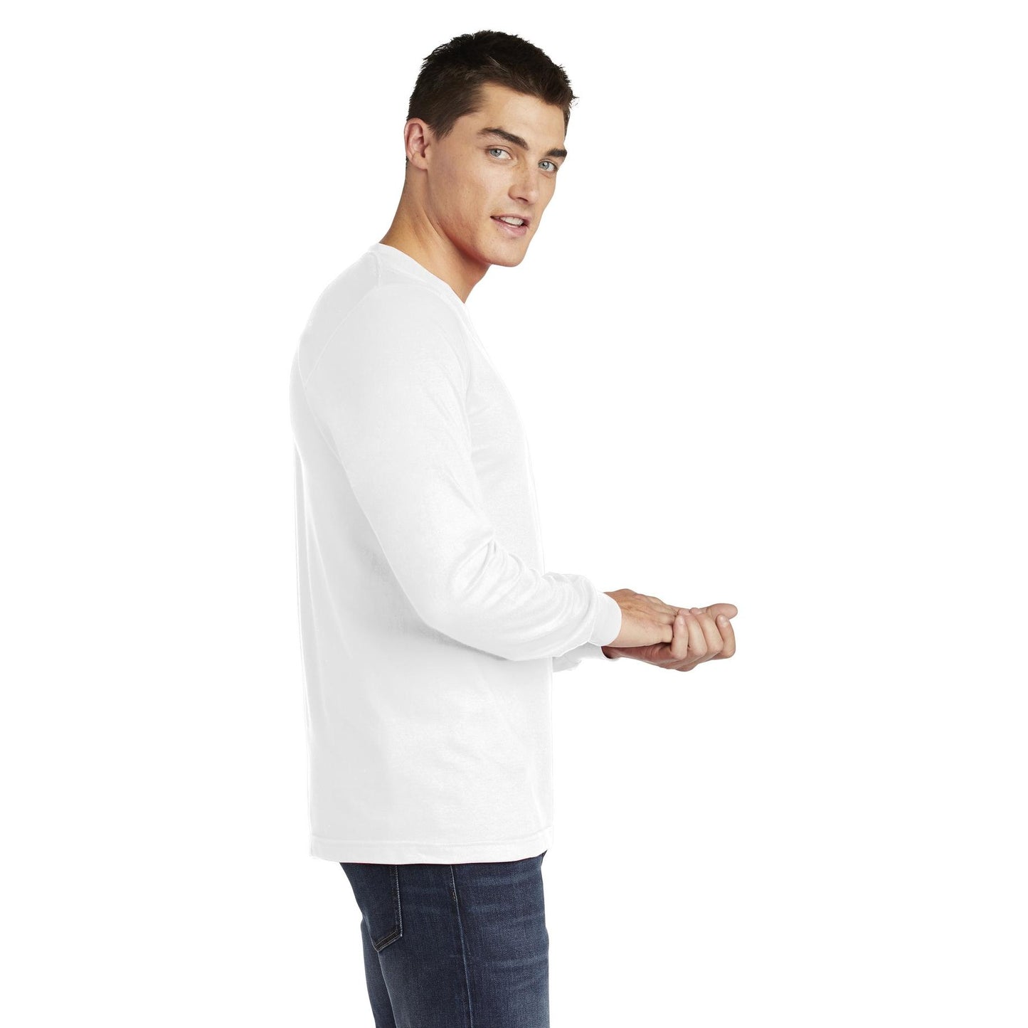 Black Long Sleeve T-Shirt - American Apparel - Soft Fabric