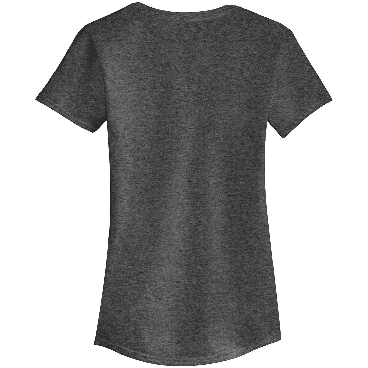 Heather Dark Grey T-Shirts - Anvil - Ladies Tee