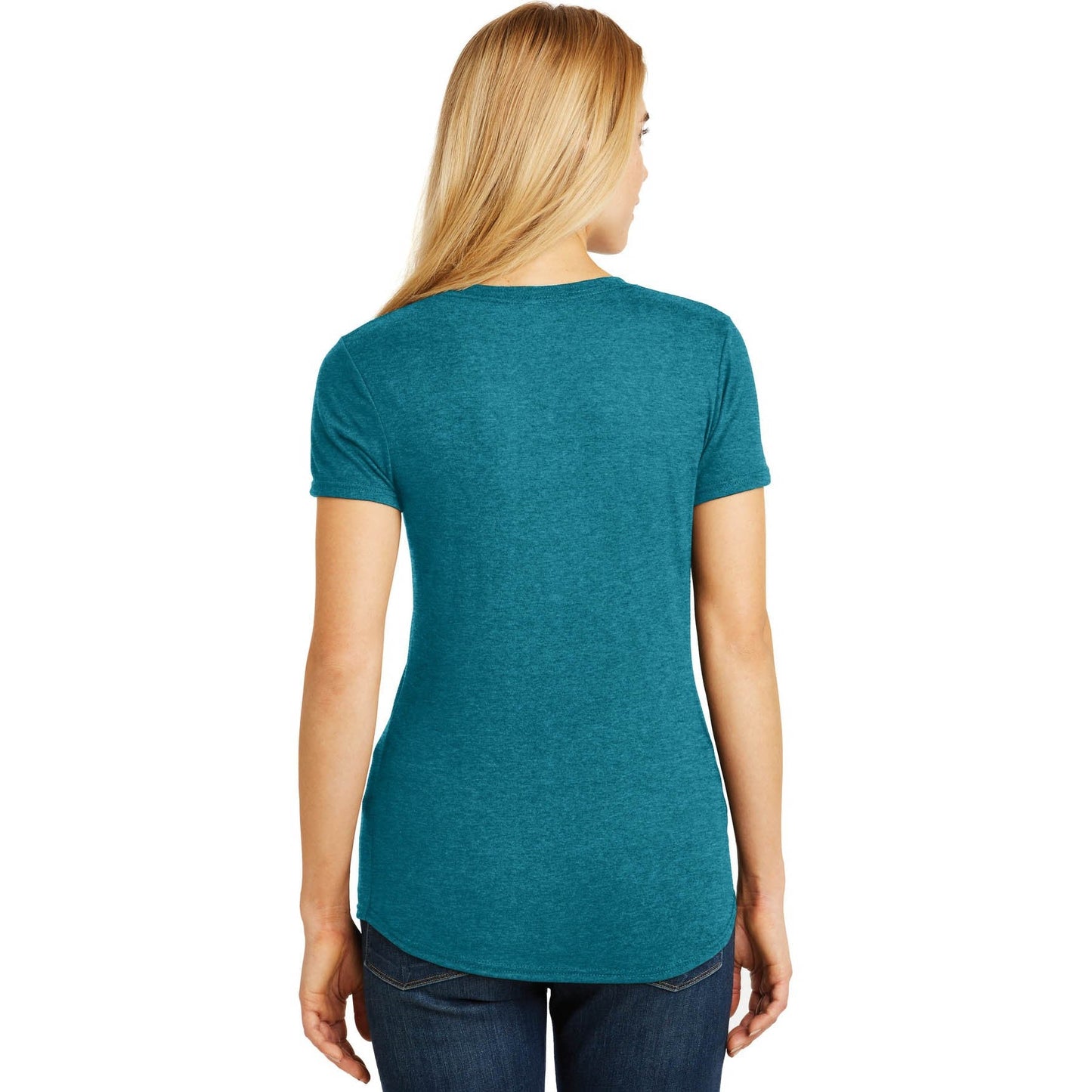 Heather Dark Grey T-Shirts - Anvil - Ladies Tee