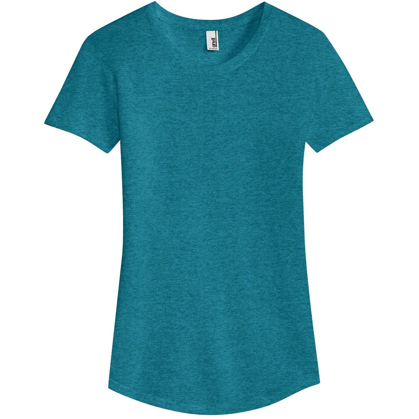 Heather Dark Grey T-Shirts - Anvil - Ladies Tee