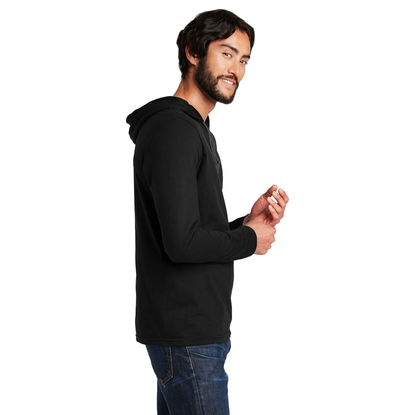Black/Dark Grey T-Shirts - Anvil - Comfy Cotton Blend