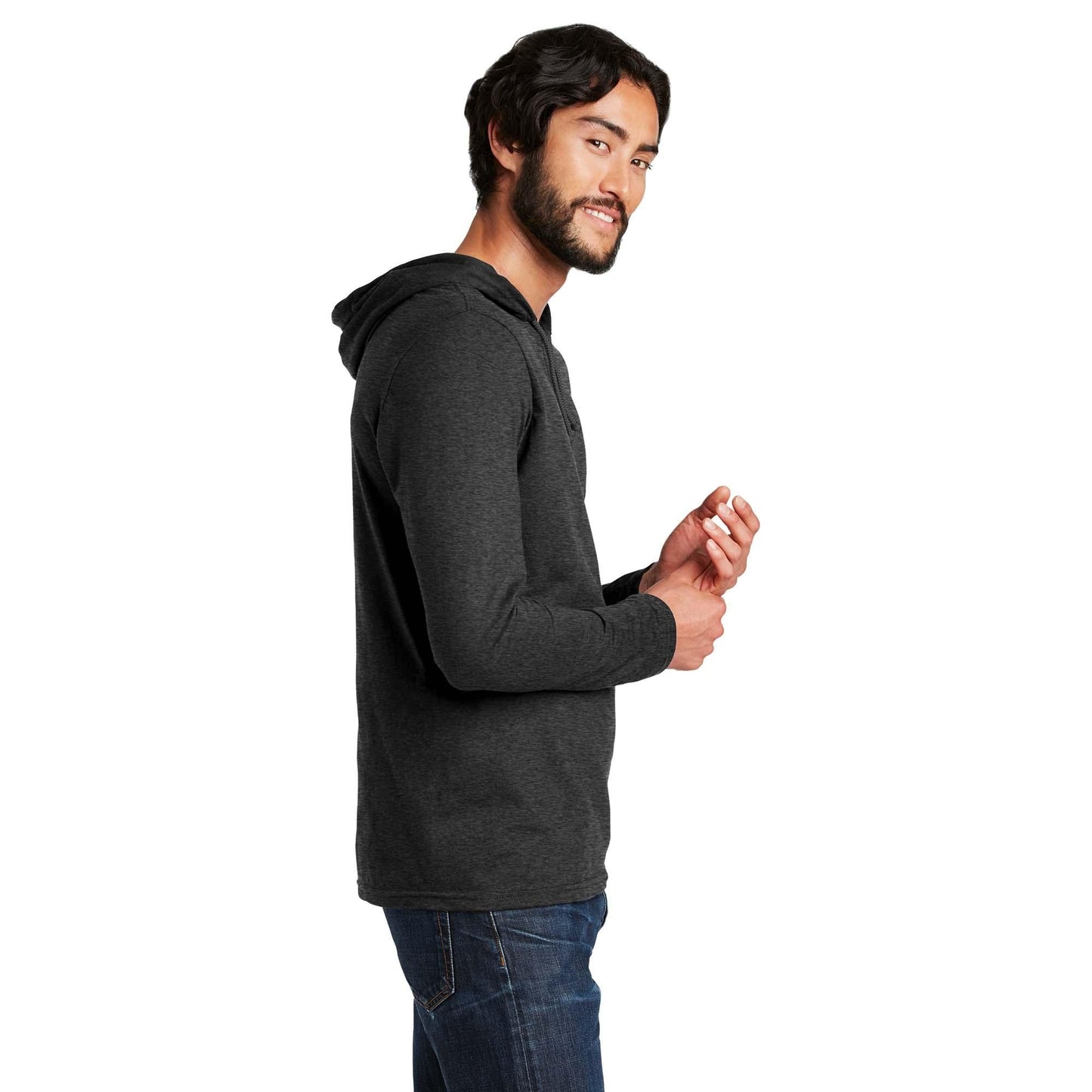 Black/Dark Grey T-Shirts - Anvil - Comfy Cotton Blend