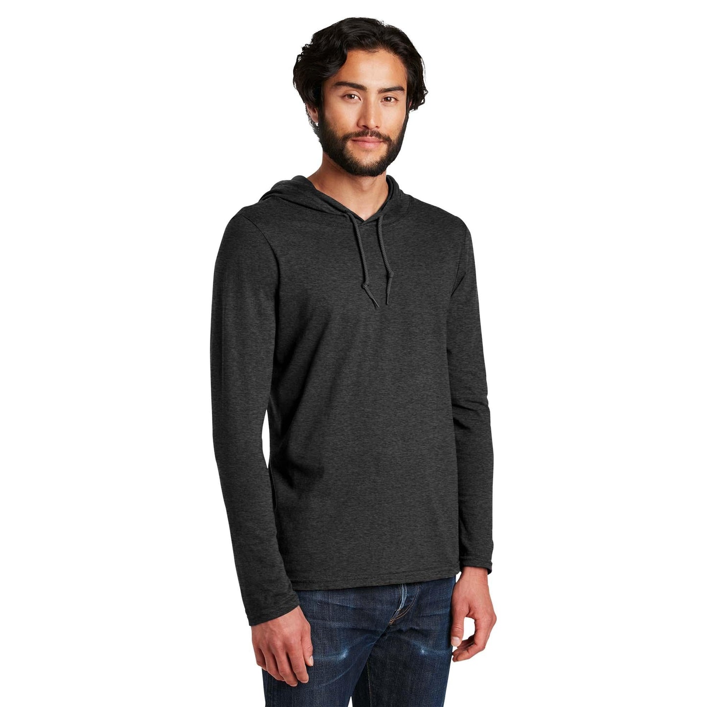 Black/Dark Grey T-Shirts - Anvil - Comfy Cotton Blend
