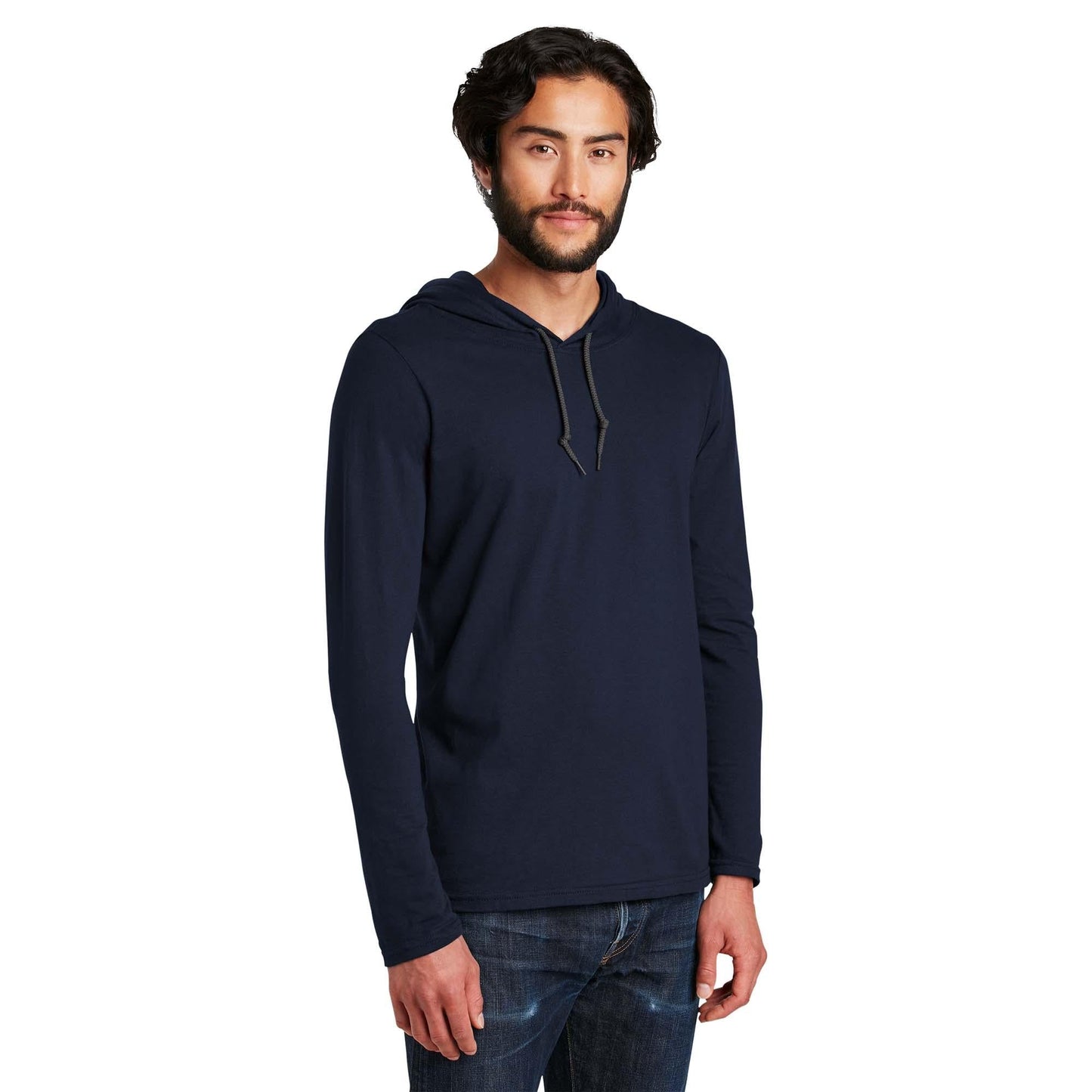 Black/Dark Grey T-Shirts - Anvil - Comfy Cotton Blend