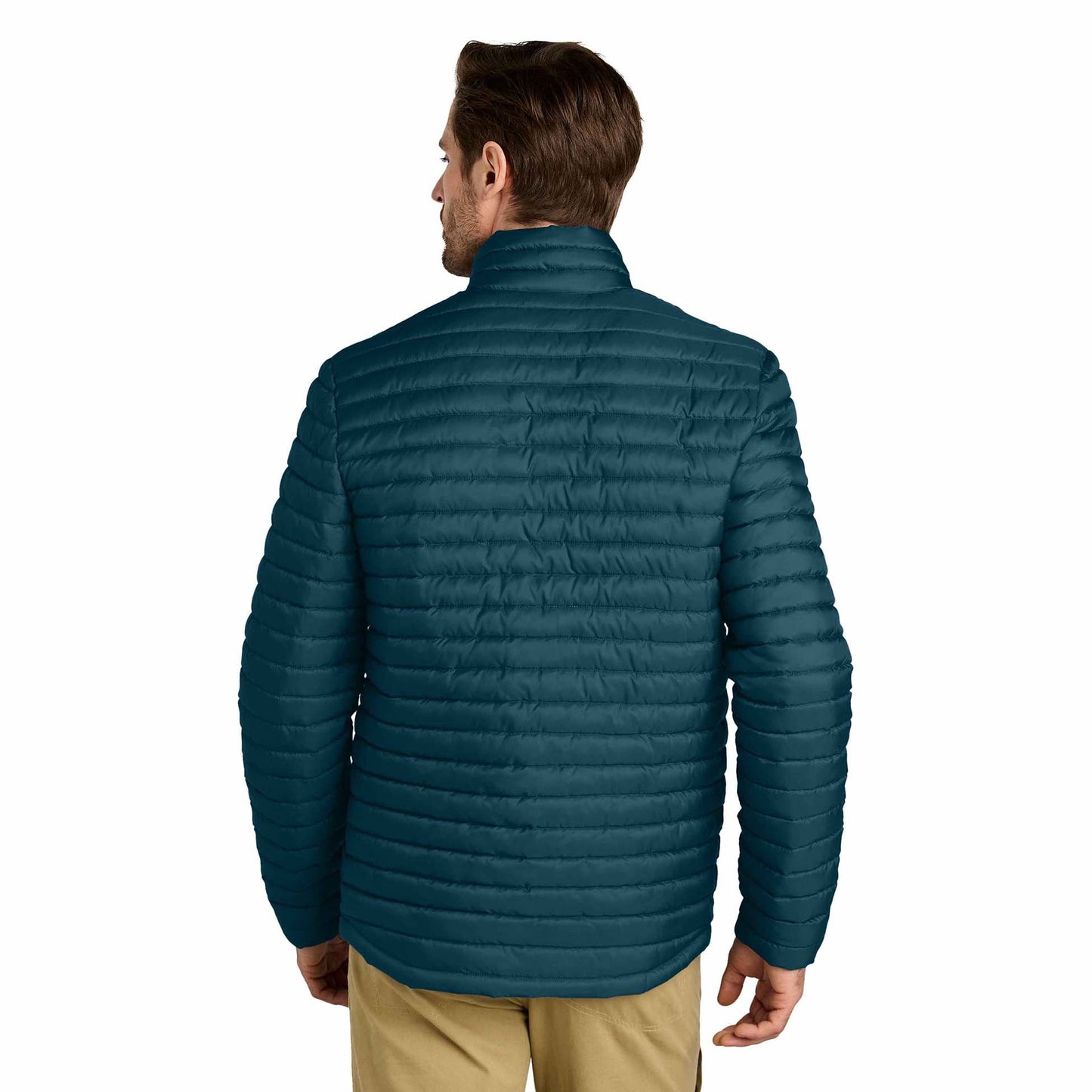 Black Quilted Jacket - Eddie Bauer - Packable Style