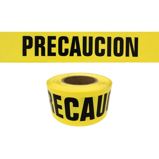 Yellow Barricade Tape - Presco - Durable Marking Tape