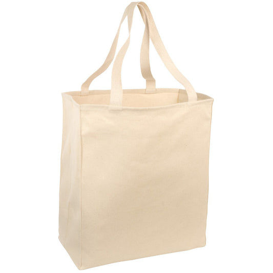 Natural Tote Bags - Port Authority - Sturdy Cotton