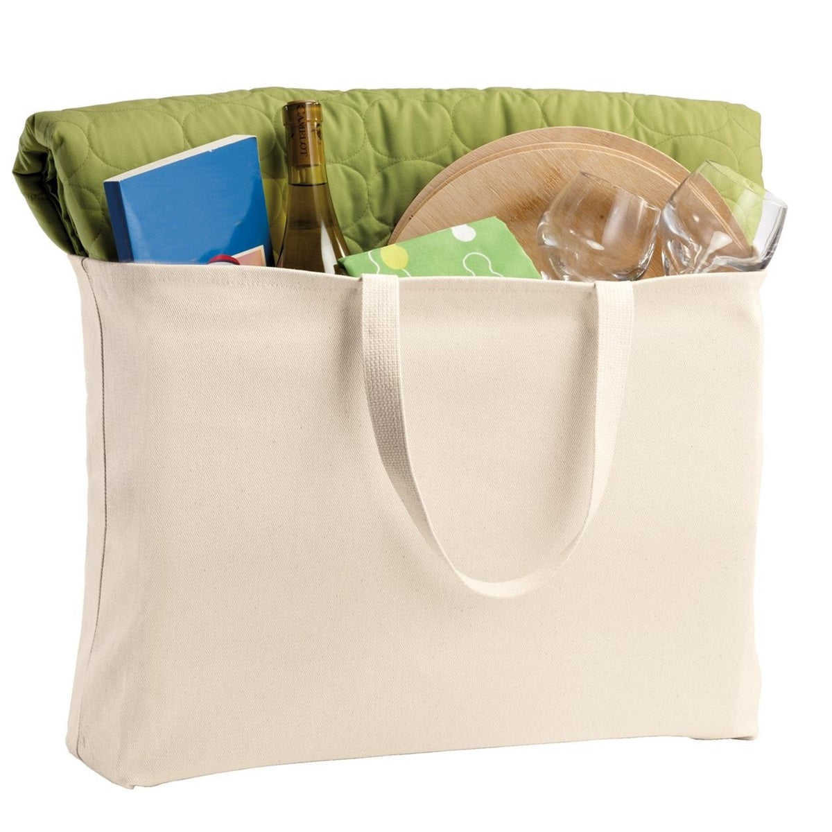Natural Tote Bags - Port Authority - Durable Cotton