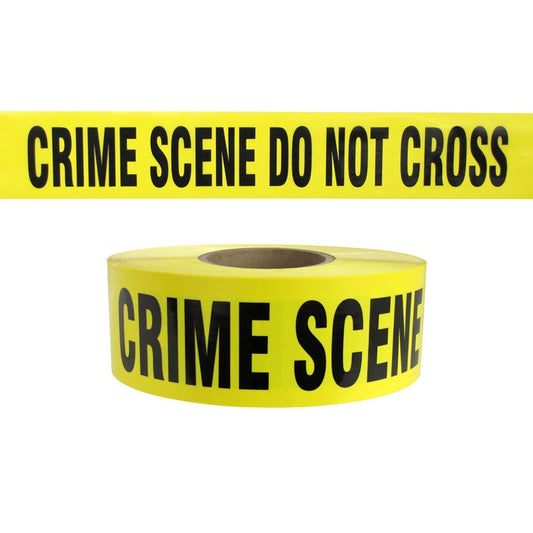 Barricade Tape 1000 ft Roll - Presco - Durable Yellow