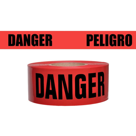 Barricade Tape 1000 ft Roll - Presco - Durable Warning Tape