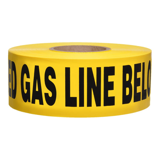 Non-Detectable Underground Tape - Presco - Caution Message