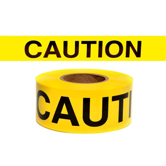Barricade Tape 200 ft Roll - Presco - Durable Caution Tape