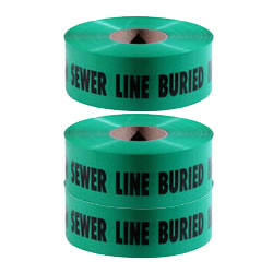 Non-Detectable Underground Warning Tape - Presco - Caution Tape