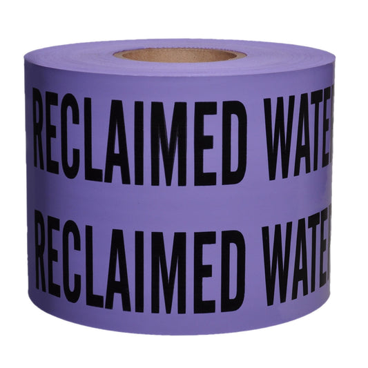 Non-Detectable Tape - Presco - Caution Reclaimed Water Line