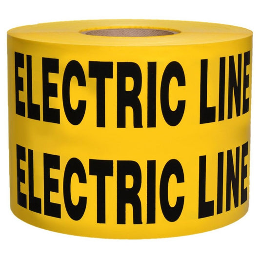 BURIED ELECTRIC LINE BELOW Tape - Presco - Non Detectable