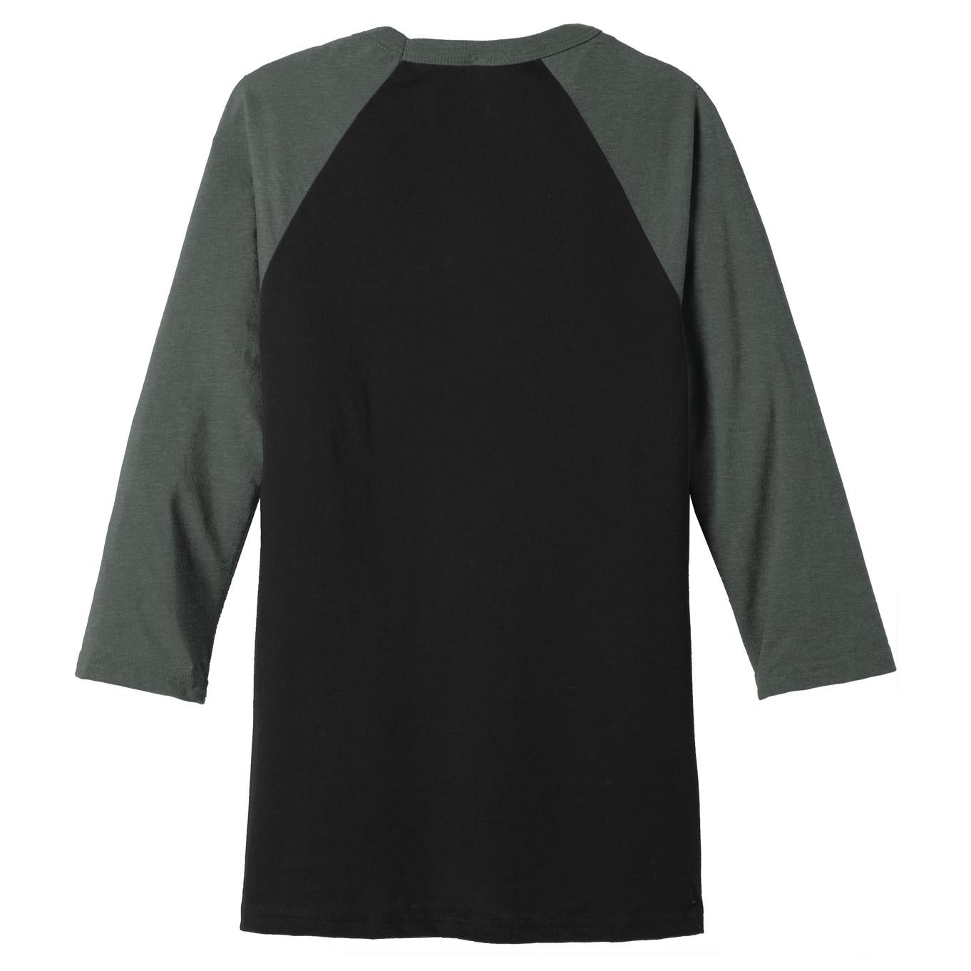 Black/Deep Heather T-Shirts - Bella + Canvas - Comfortable Tee