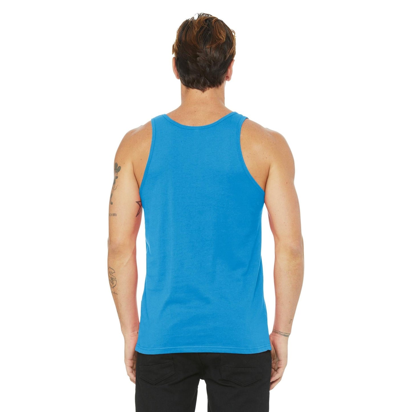 Aqua Triblend Tank Top - Bella + Canvas - Soft Fabric