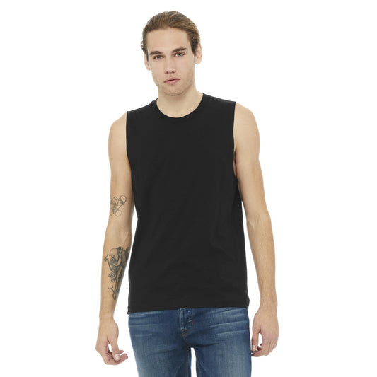 Black Tank Tops - Bella + Canvas - Comfortable Cotton