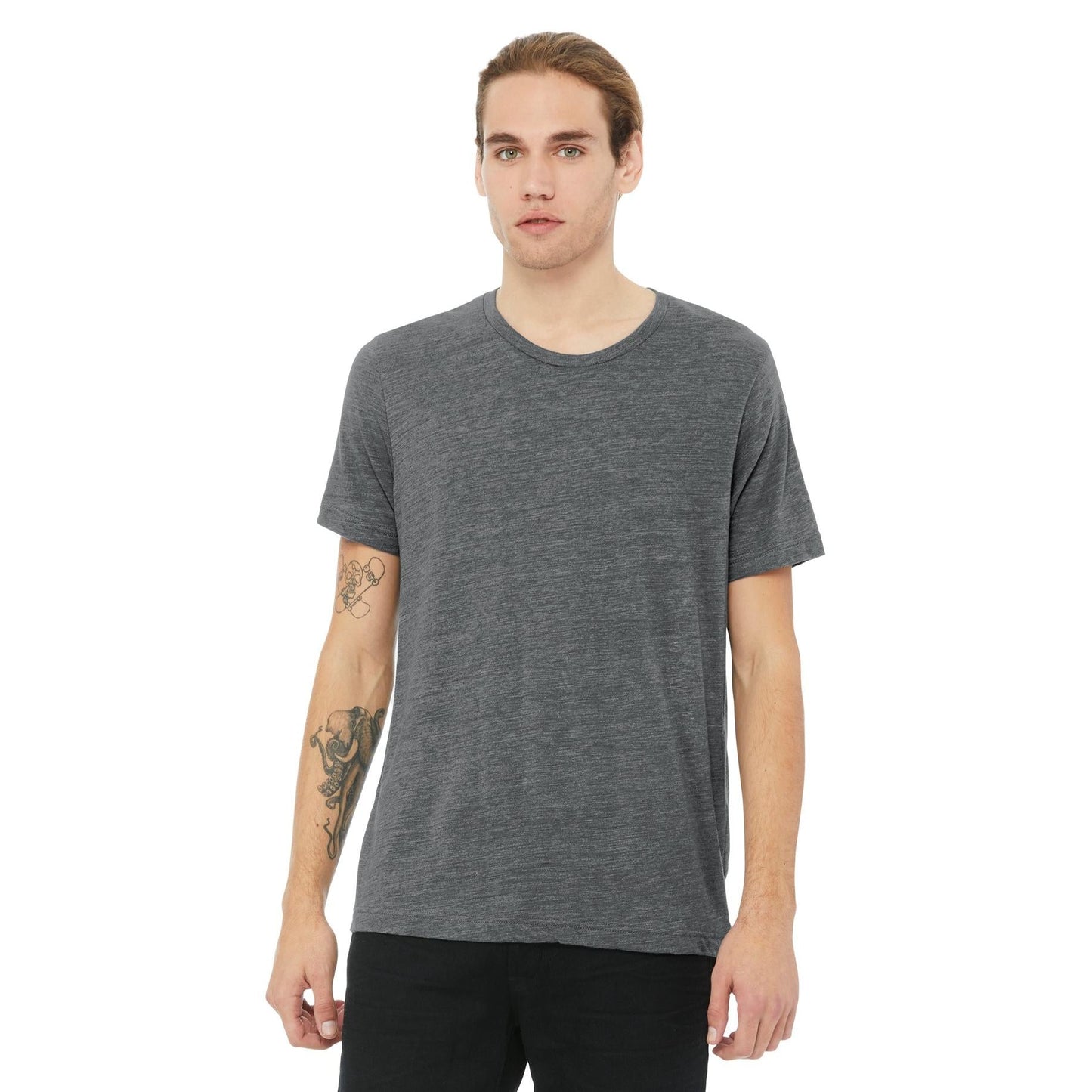Asphalt Slub T-Shirts - Bella + Canvas - Soft Fabric