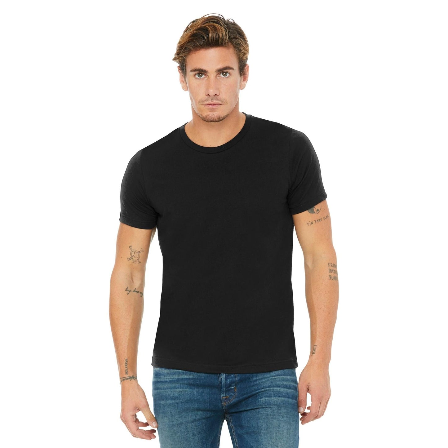 Asphalt Slub T-Shirts - Bella + Canvas - Soft Fabric
