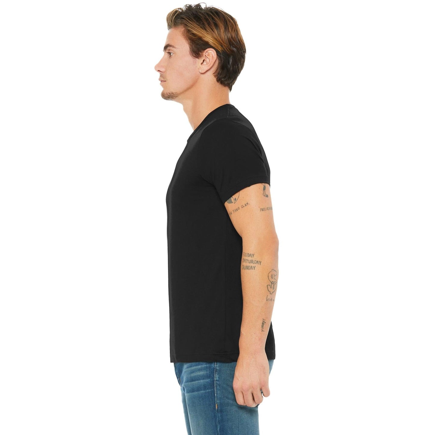 Asphalt Slub T-Shirts - Bella + Canvas - Soft Fabric