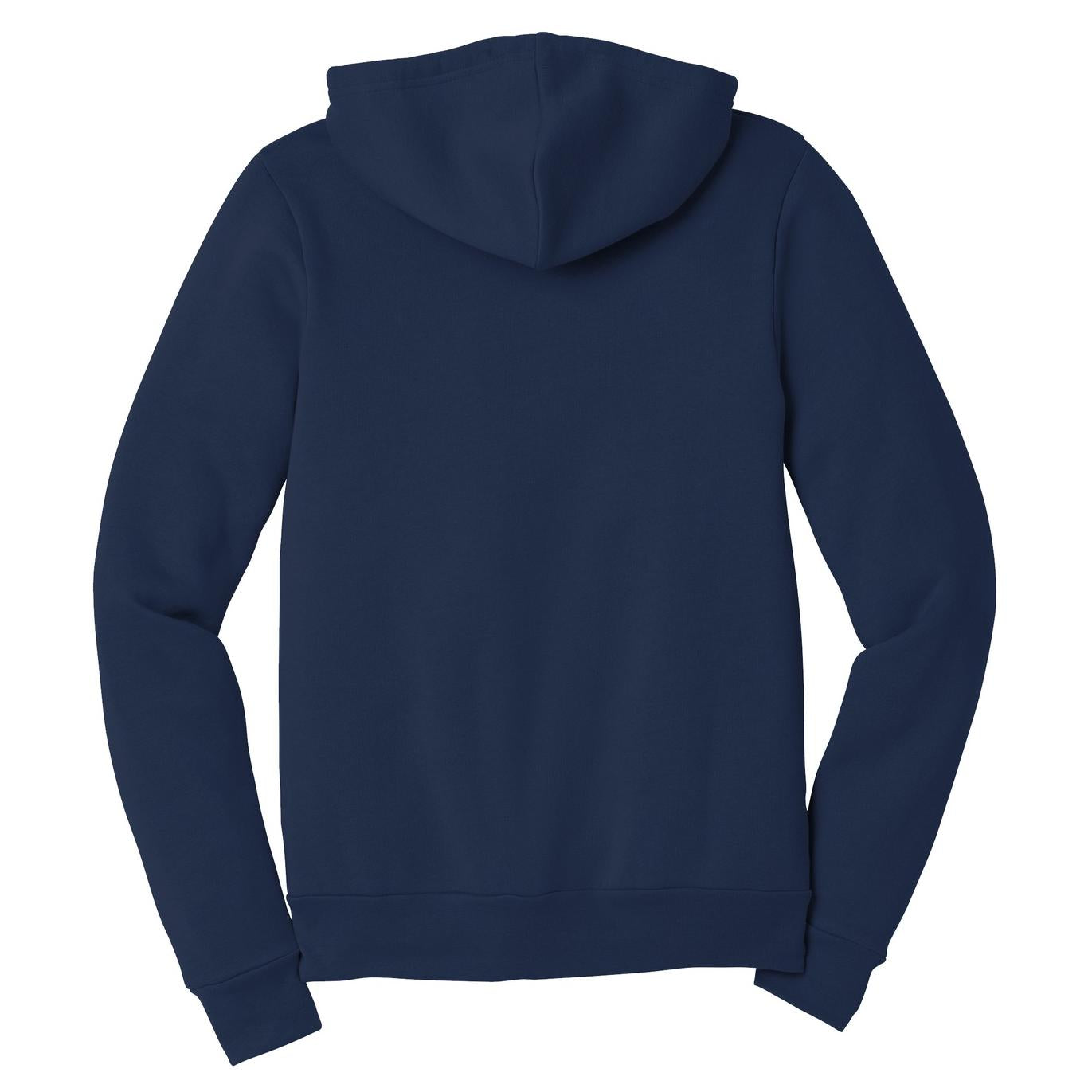Black Heather Sweatshirt - Bella + Canvas - Full-Zip Fleece