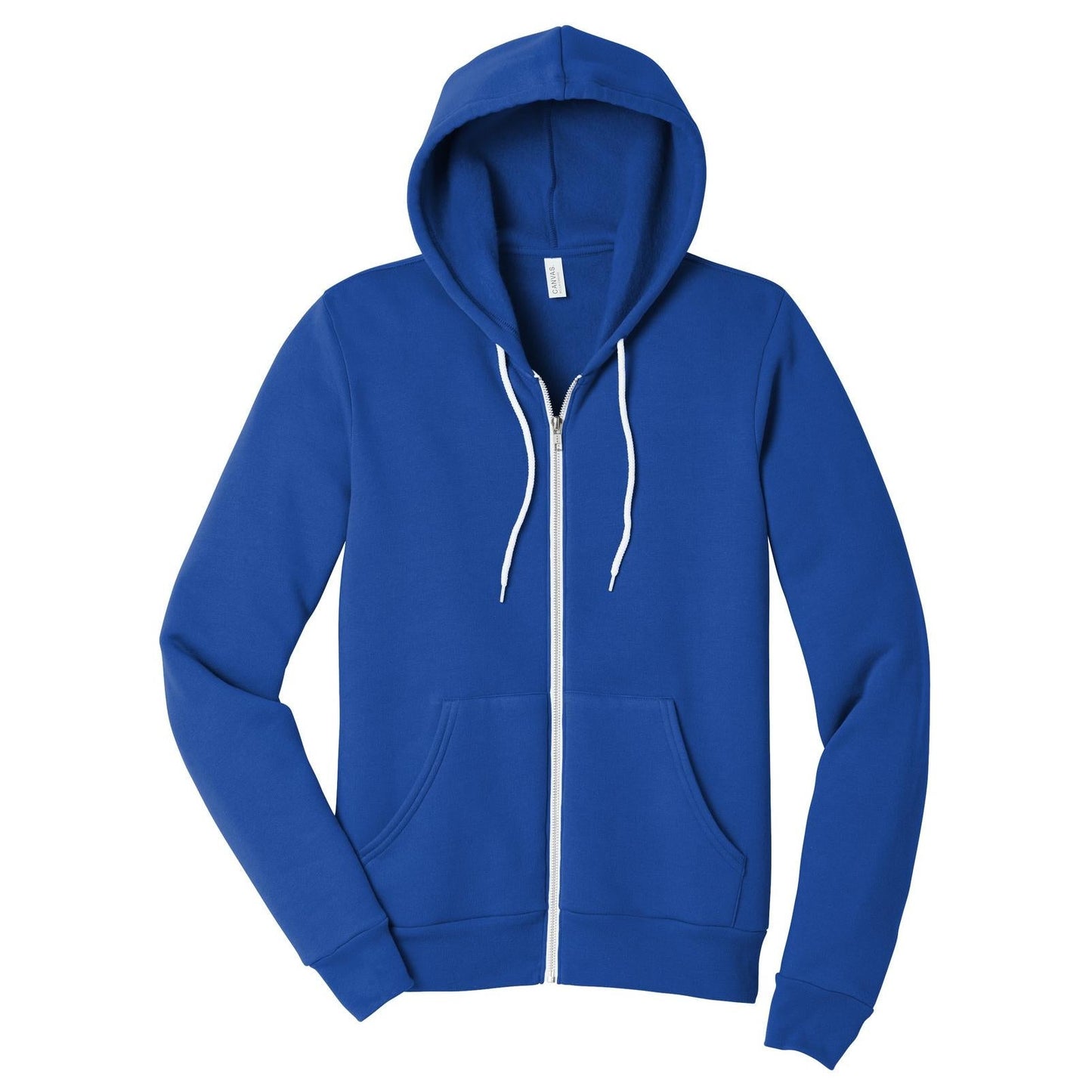 Black Heather Sweatshirt - Bella + Canvas - Full-Zip Fleece