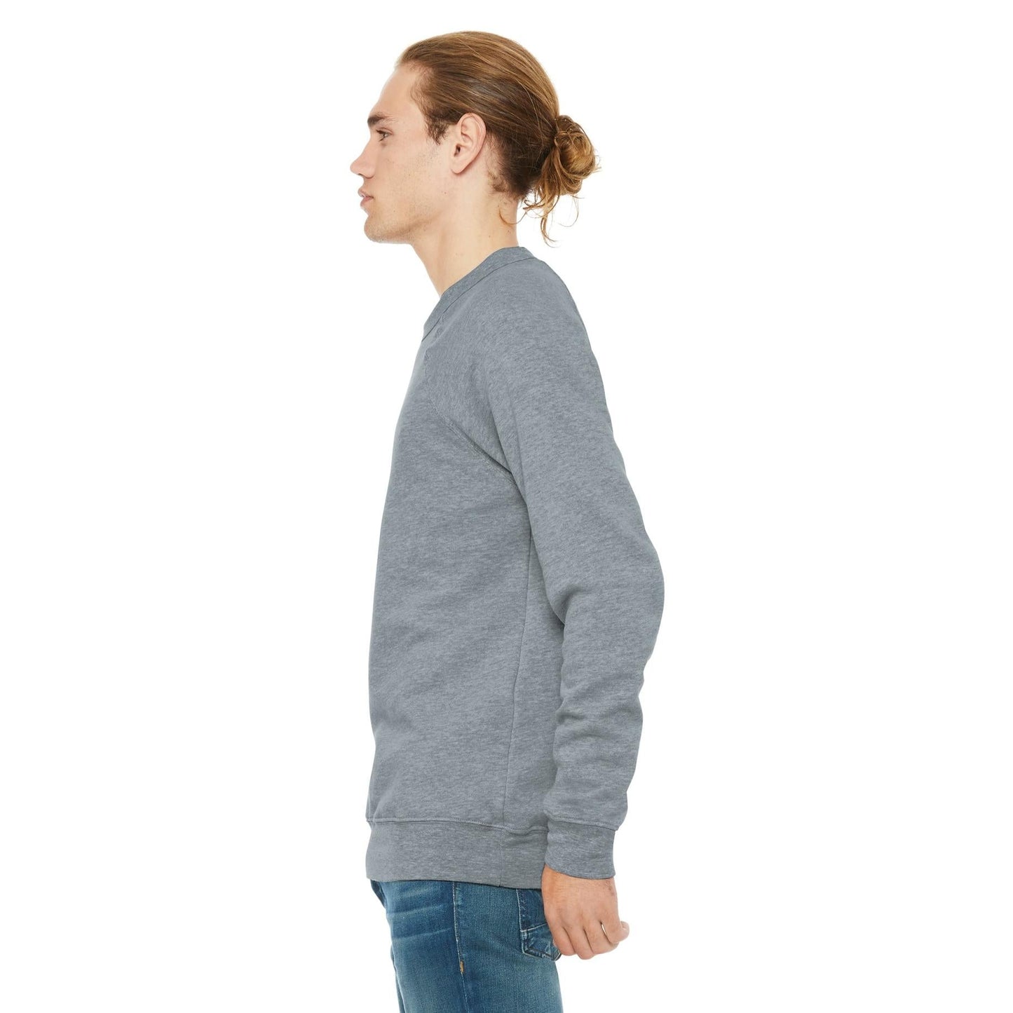 Black Sweatshirt - Bella + Canvas - Cozy Fleece