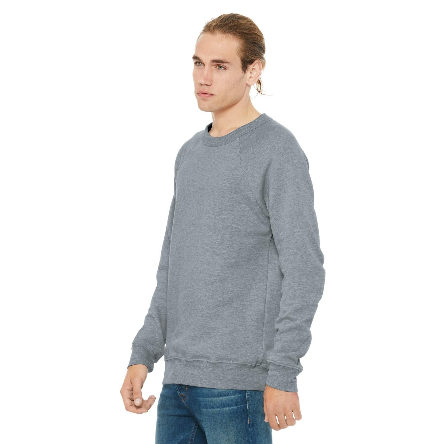Black Sweatshirt - Bella + Canvas - Cozy Fleece