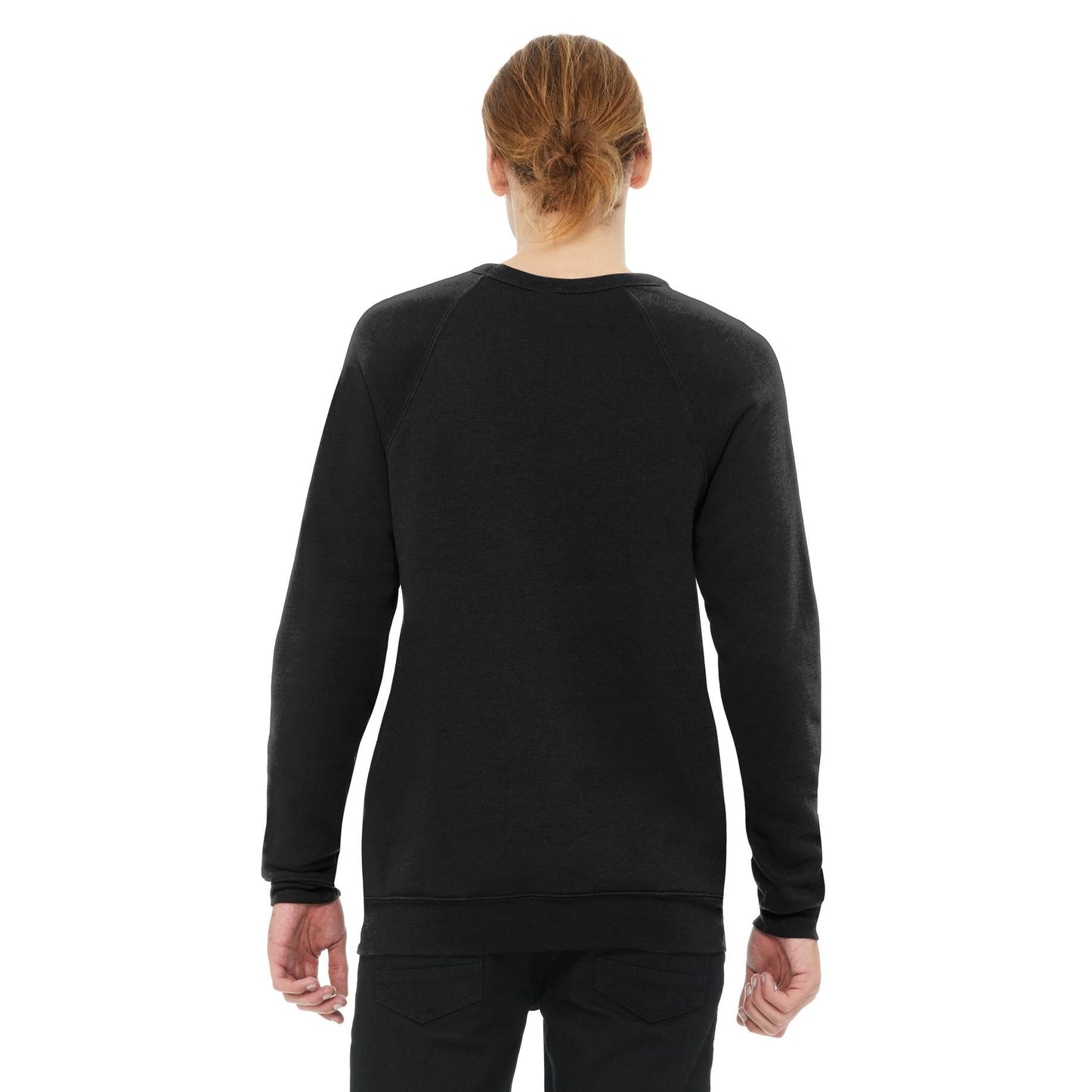 Black Sweatshirt - Bella + Canvas - Cozy Fleece