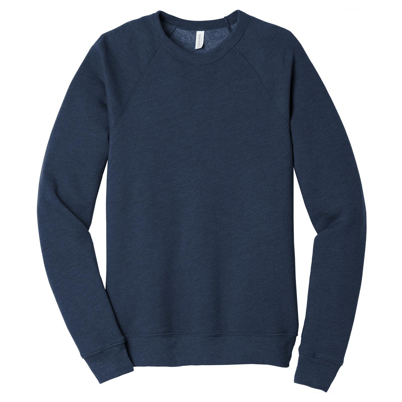 Black Sweatshirt - Bella + Canvas - Cozy Fleece