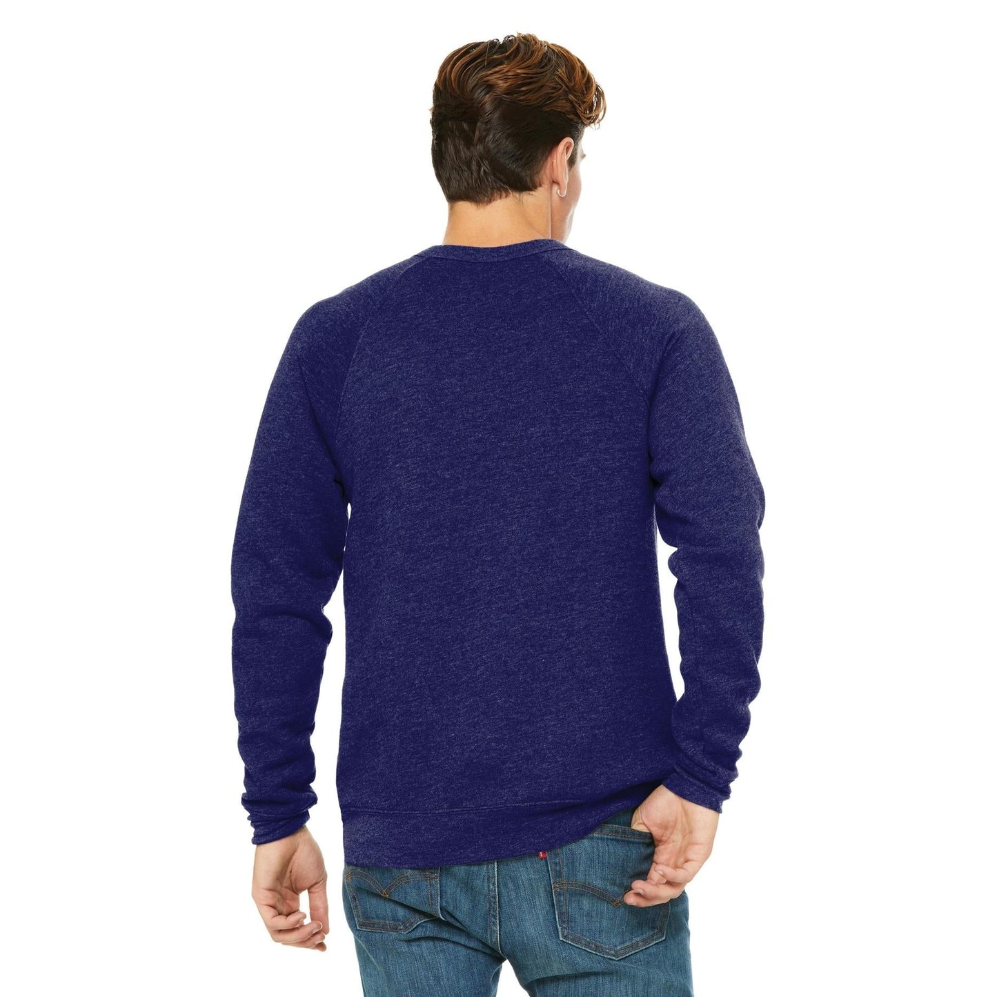 Black Sweatshirt - Bella + Canvas - Cozy Fleece