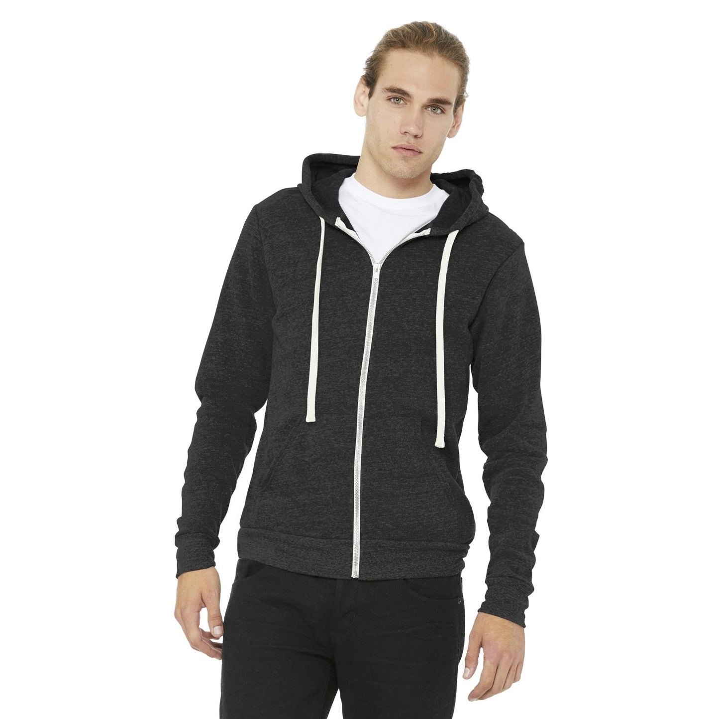 Grey Triblend Sweatshirt - Bella + Canvas - Soft Fleece