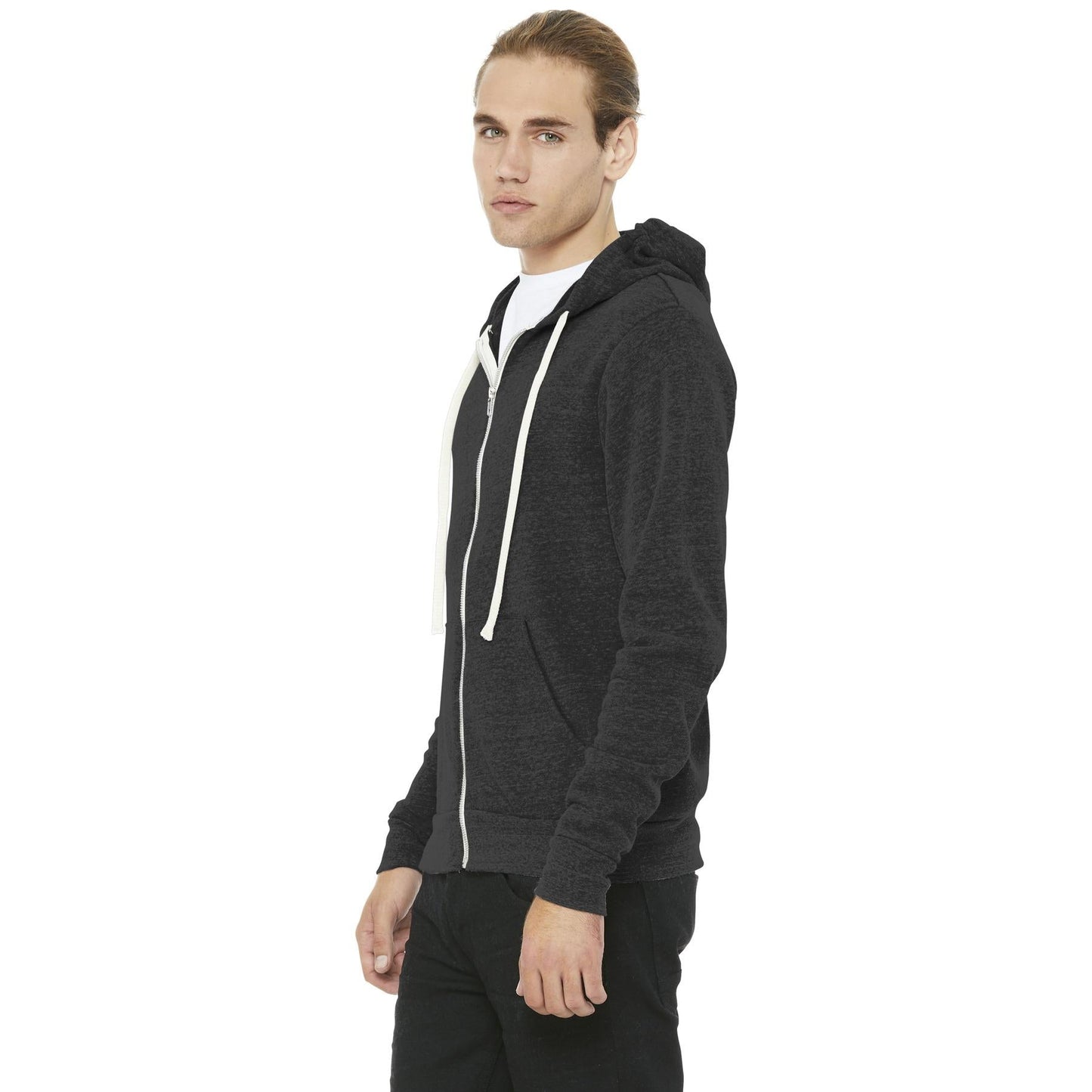 Grey Triblend Sweatshirt - Bella + Canvas - Soft Fleece