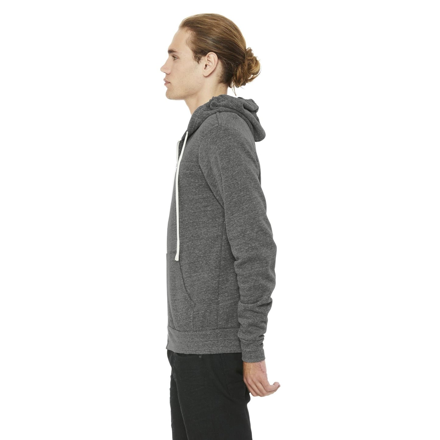 Grey Triblend Sweatshirt - Bella + Canvas - Soft Fleece